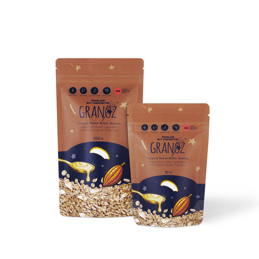 Granola with Peanut and Cacao