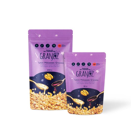 Tahini and Molasses Granola