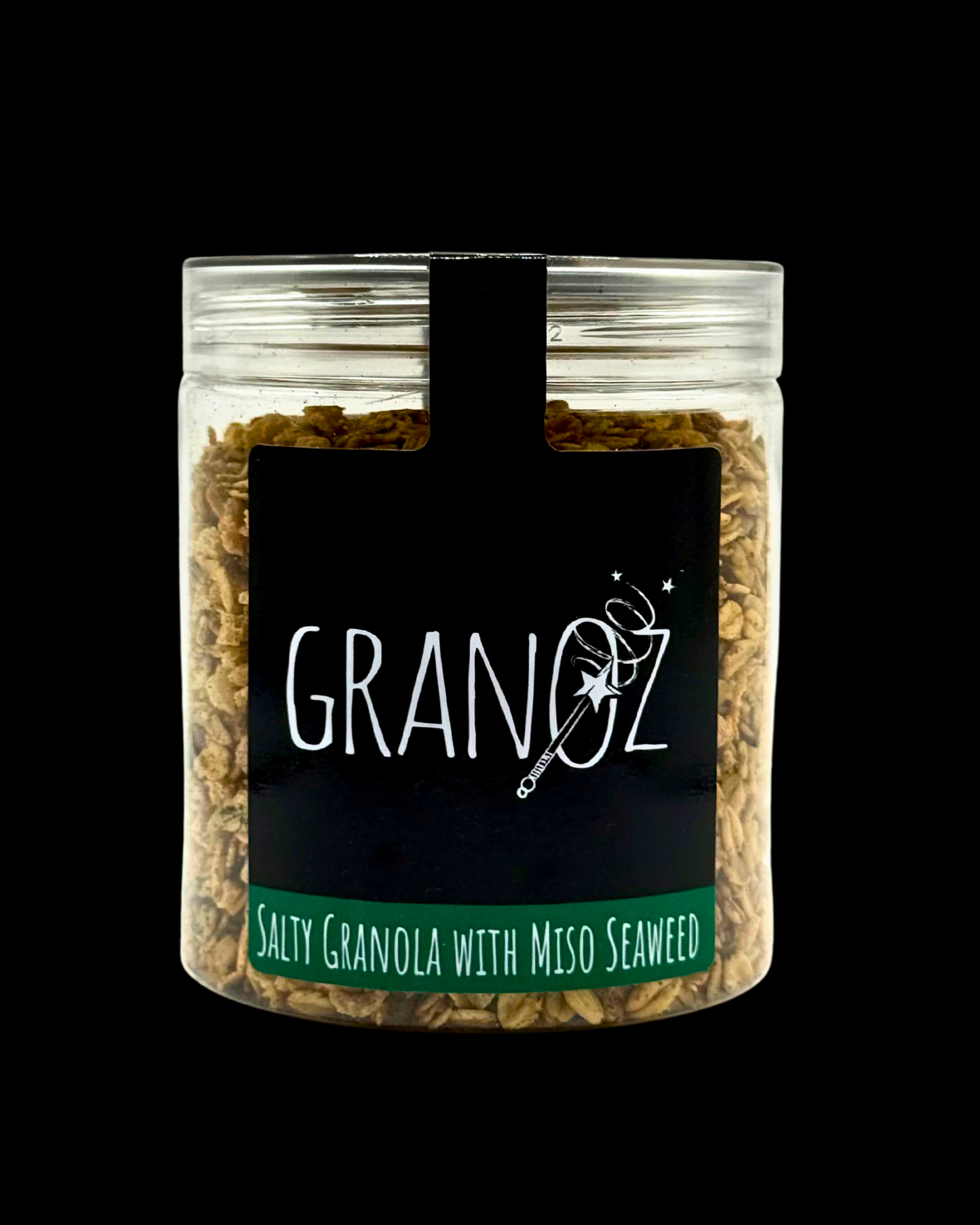 Salty Granola With Miso Seaweed