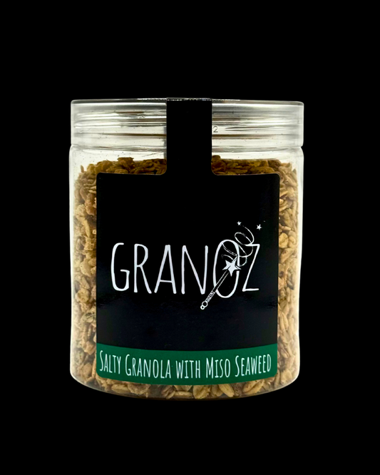 Salty Granola With Miso Seaweed