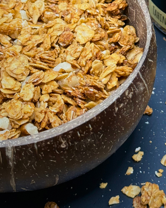 Tahini and Molasses Granola
