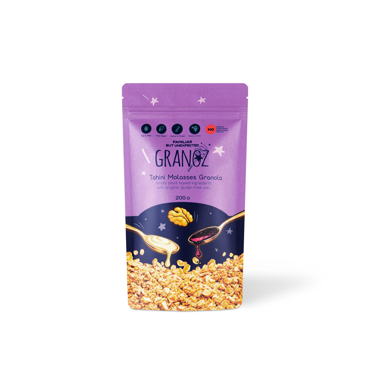 Tahini and Molasses Granola