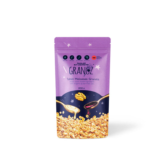 Tahini and Molasses Granola
